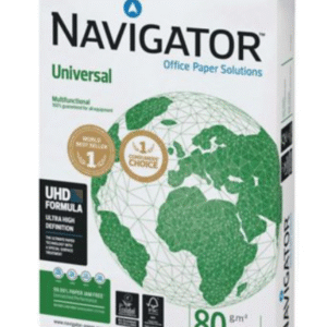 Navigator Universal Paper A4 80gsm White - Box of 5 Reams (500 Sheets Per Ream)